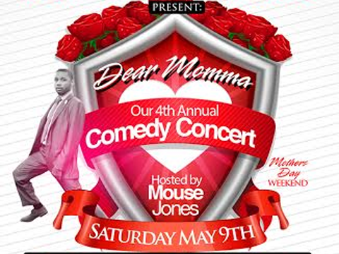 Dear Momma Comedy Concert Flyer